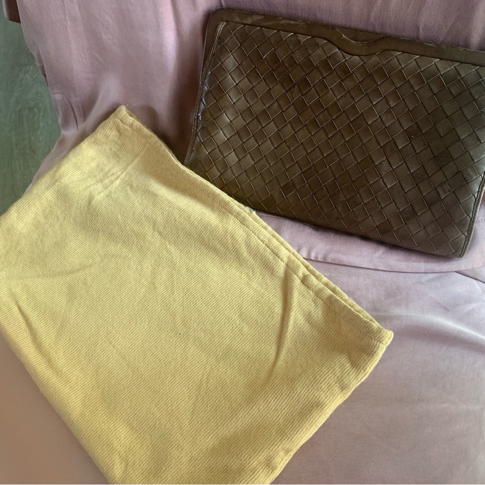 *70’S VINTAGE* BOTTEGA VENETA CLUTCH - Picture 5 of 8